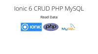 Ionic 6 CRUD PHP MySQL - READ