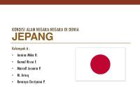 IPS Kelas IX Kondisi Alam Negara Negara Di Dunia: Jepang