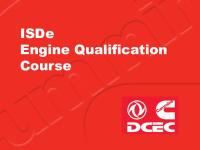 ISDe & ISLe Engine English Training Material