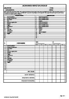 Jackhammer Inspection Checklist