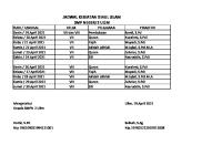 Jadwal Dinul Islam