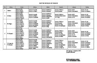 Jadwal Tahfidz