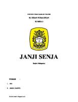 JANJI SENJA Contoh Naskah Drama