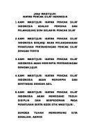 Janji Wasit Juri Silat [PDF]