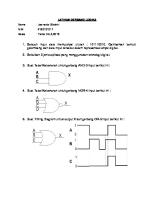 Jawaban Latihan Logic Gate Leonardo Silalahi