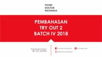 Jawaban Try Out Ukmppd 2018