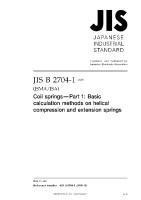 Jis B2704-1-2009