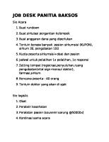 Job Desk Panitia Baksos 2 [PDF]