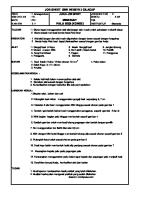 Job Sheet Membuat Palu Besi [PDF]