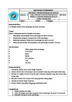 Job Sheet Penerangan