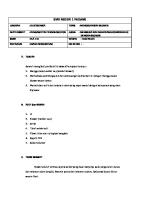 Job Sheet