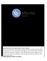 Jobsheet Mikrotik [PDF]