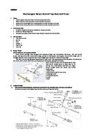 Jobsheet Sistem Kemudi Manual Rack and Pinion