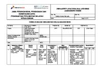 JSA Instalasi Overhead Crane Station Dumai Dan Station Duri [PDF]