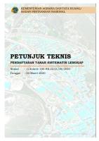 JUKNIS PTSL No. 1 Tahun 2020 PDF