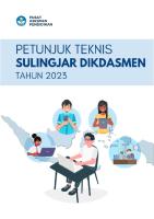 Juknis Sulingjar Dikdasmen 2023