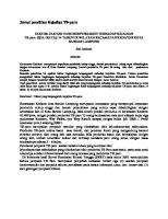 Jurnal Penelitian Kejadian TB [PDF]