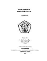 Jurnal Praktikum Kimia Dasar Lanjutan [PDF]