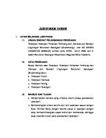 Justifikasi Teknik [PDF]