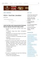 K3LH - Soal Dan Jawaban - Url Soal