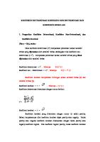 K8 - Tukirin Koefisien Determinasi, Koefisien Non-Determinasi, Dan Koefisien Korelasi Sederhana [PDF]