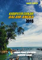 Kabupaten Cianjur Dalam Angka 2016