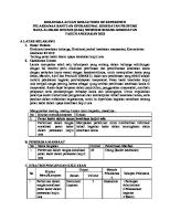 Kak (Kerangka Acuan Kerja) Kegiatan Lansia 2022 [PDF]