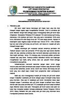 KAK Pendampingan Gizbur [PDF]