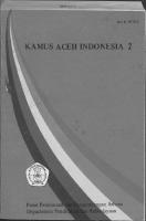 Kamus Aceh 1