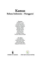 Kamus Bahasa Indonesia – Manggarai
 9789792158182