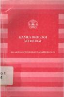 Kamus Biologi Sitologi [PDF]