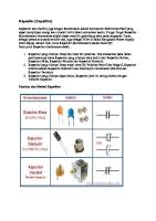 Kapasitor (Capacitor) : Gambar Dan Simbol Kapasitor