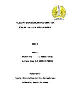 Karakteristik Matematika