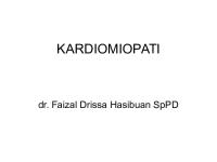 Kardiomiopati