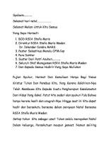 Kata Sambutan Ketua Panitia Natal [PDF]