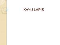 Kayu Lapis