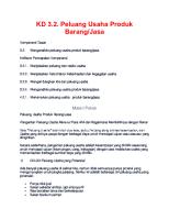 KD 3.2. Peluang Usaha Produk BarangJasa PDF