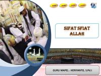 KD 3.2 Sifat Sifat Allah