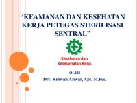 Keamanan Dan Kesehatan Petugas CSSD