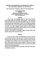 Kebijakan Luar Negeri China Atas Pengakuannya Terhadap Wilayah Sengketa Perairan Laut China Selatan [PDF]