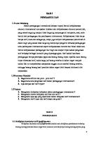 Kebijakan Tarif [PDF]