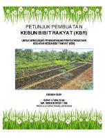 Kebun Bibit Rakyat (KBR)