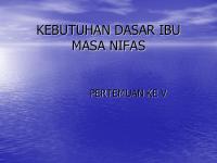 Kebutuhan Dasar Masa Nifas [PDF]