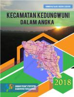 Kecamatan Kedungwuni Dalam Angka 2018 PDF