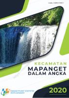 Kecamatan Mapanget Dalam Angka 2020