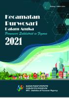 Kecamatan Purwosari Dalam Angka 2021