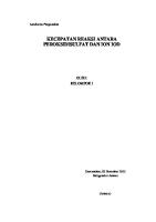 Kecepatan Reaksi Antara Peroksidisulfat Dan Ion Iod