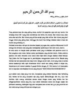 Kejujuran Dan Hikmahnya [PDF]