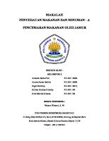 Kel 2 - Pencemaran Makanan Oleh Jamur [PDF]