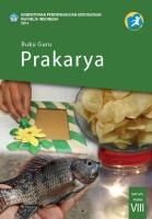 Kelas 08 SMP Prakarya Guru PDF